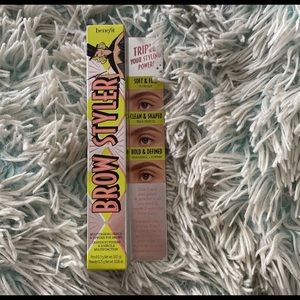 BENEFIT COSMETICS Brow Styler Eyebrow Pencil & Powder Duo in 3